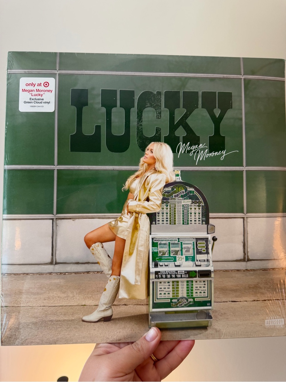 Megan Moroney "Lucky" Vinyl - Green Cover - NWT a Exclusive